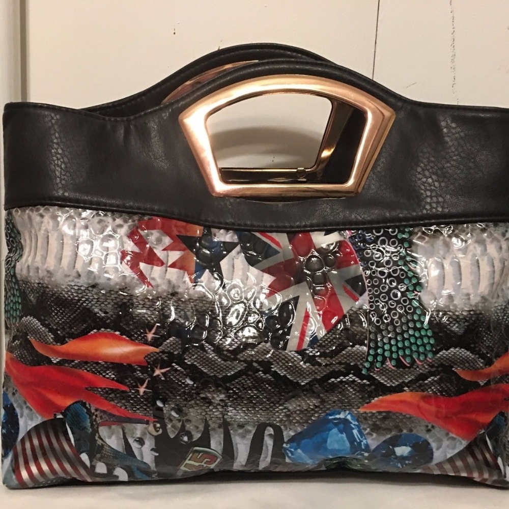 Clutch Handle Satchel Handbags Elegant Tote Purse